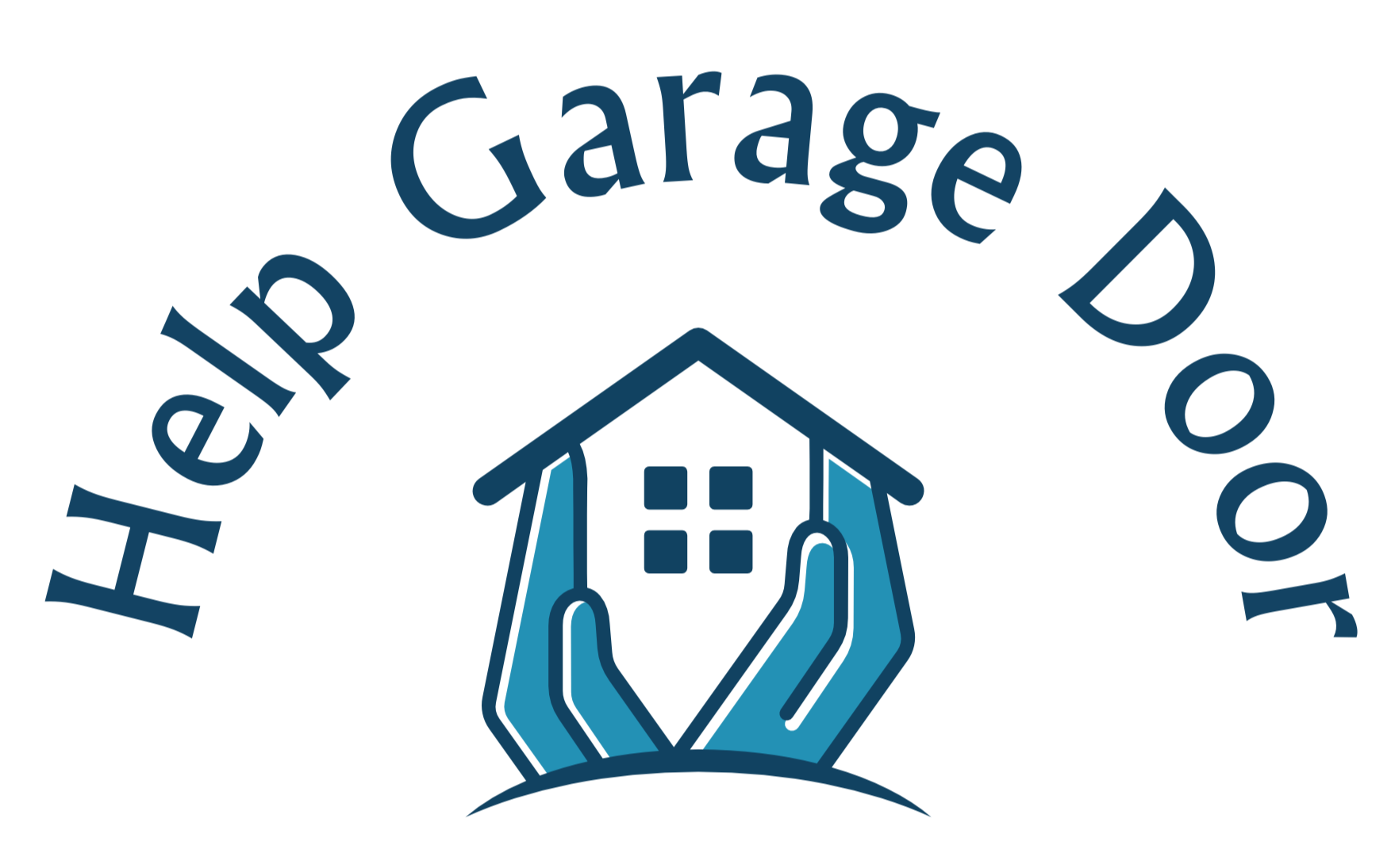 help garage door logo help garage door logo