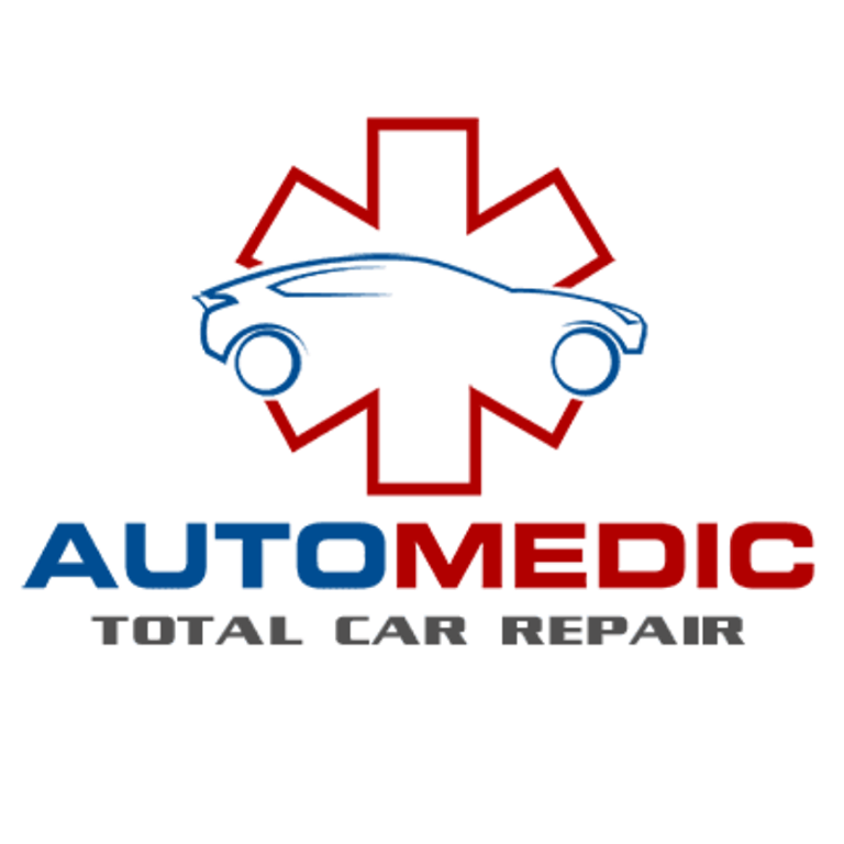 automedic total car repair logo automedic total car repair logo
