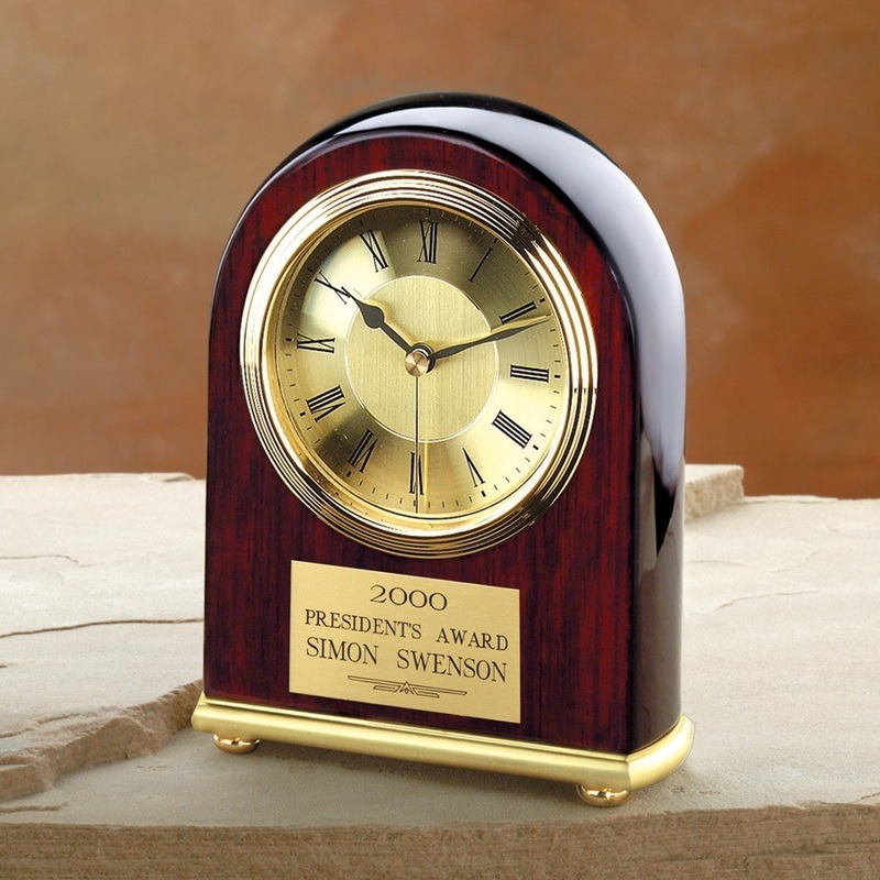 Rosewood Finish Clock Rosewood Finish Clock