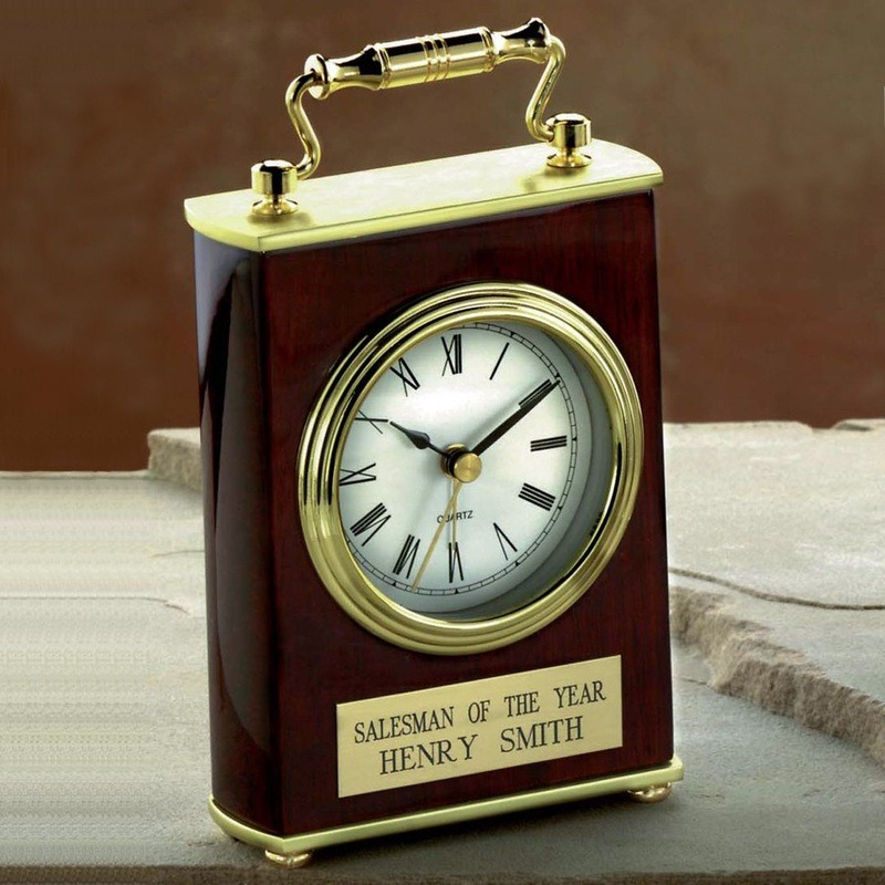 Rosewood Finish Clock Rosewood Finish Clock