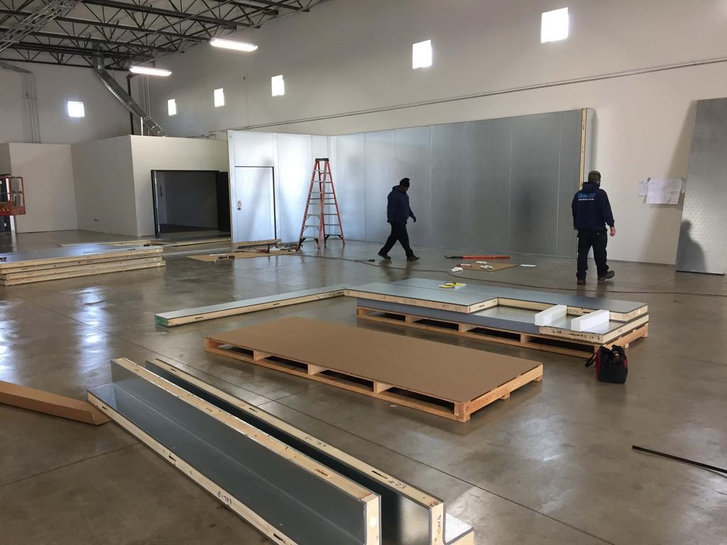 Walk-In Cooler Install