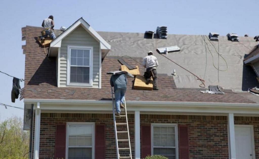 before and after roof repair before and after roof repair