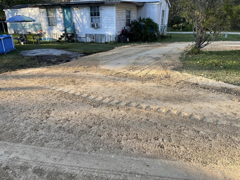 Driveway - Installed with Limerock Base
