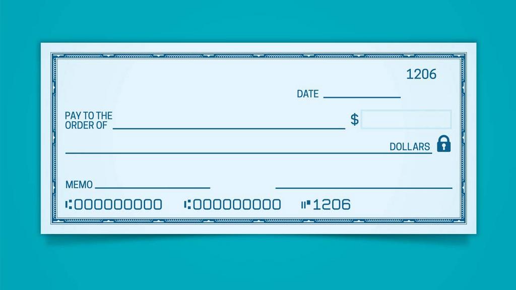 We Accept Check