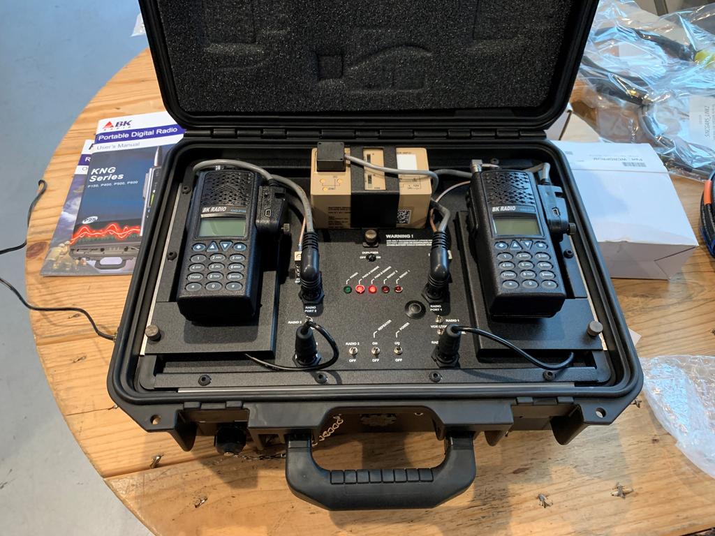 Portable radio kit for North Comm