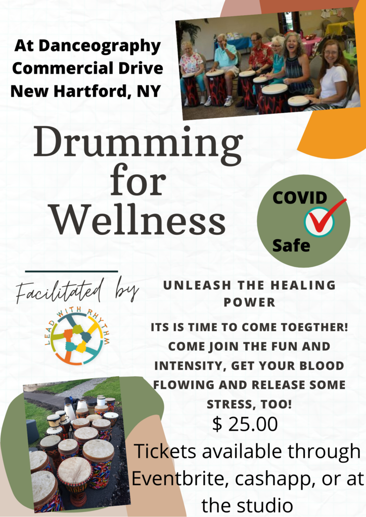 WELLNESS AND FITNESS PROGRAMS Lead With Rhythm Event Planner in New