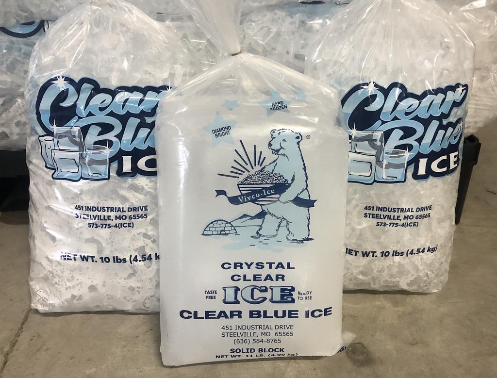 Packaged Ice Clear Blue Ice Ice Supplier in Steelville, MO
