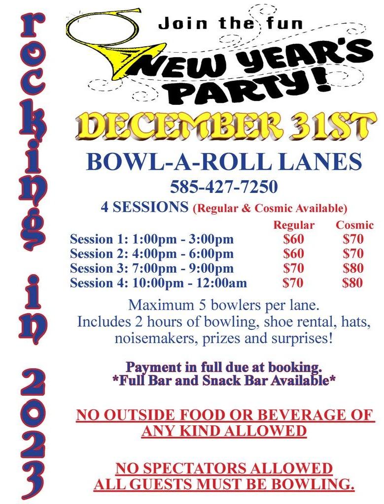 EVENTS BowlARoll Lanes Bowling Alley in Rochester, NY