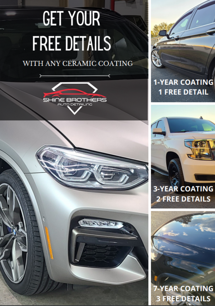SPECIALS Shine Brothers Auto Detailing Car Detailing Service in