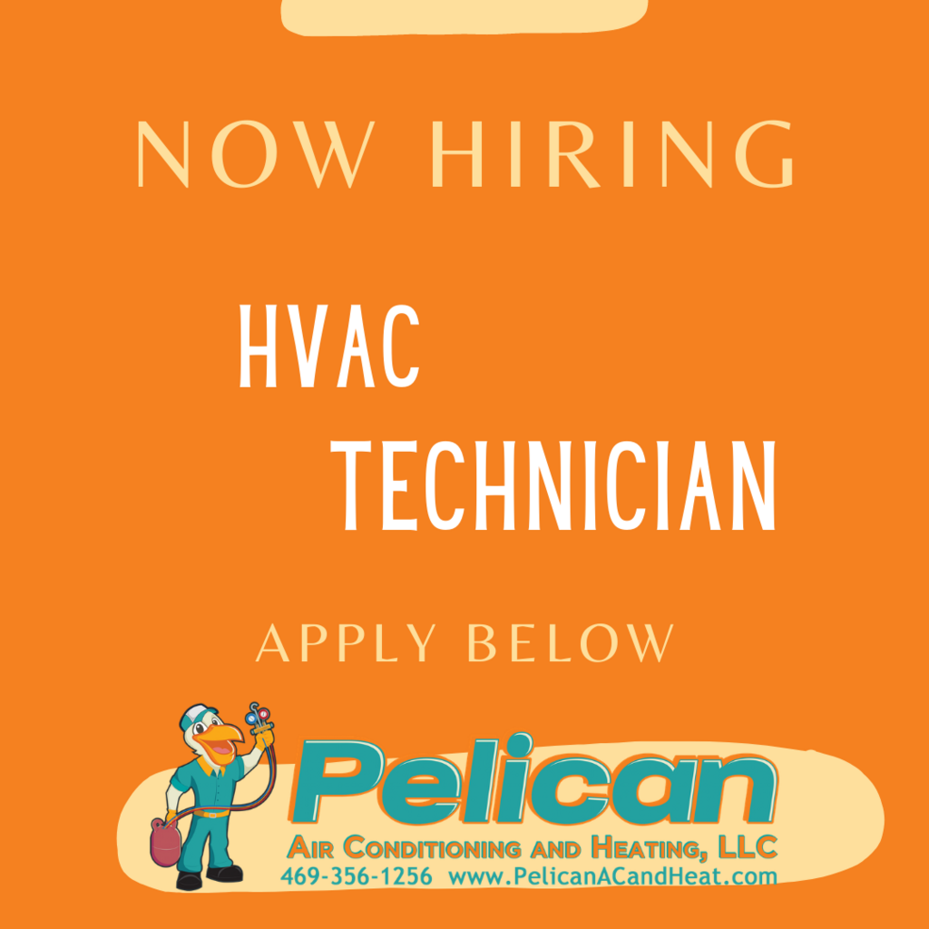 NOW HIRING FOR HVAC TECHNICIAN