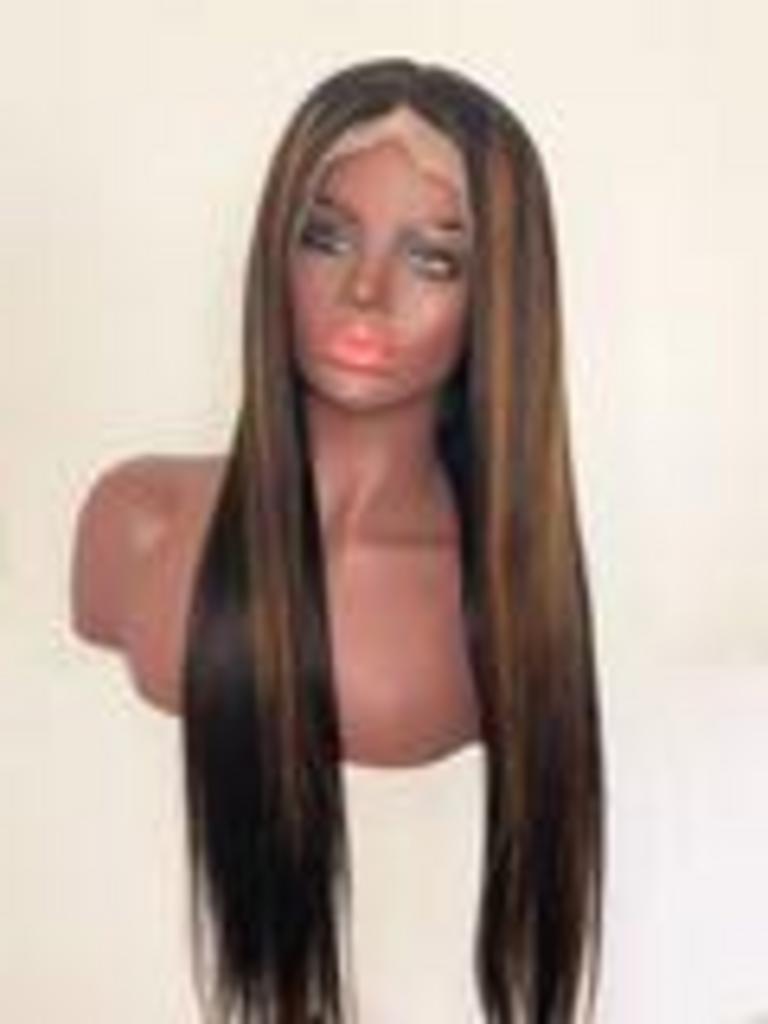 1b/4 Brown Highlight Wig $226.50