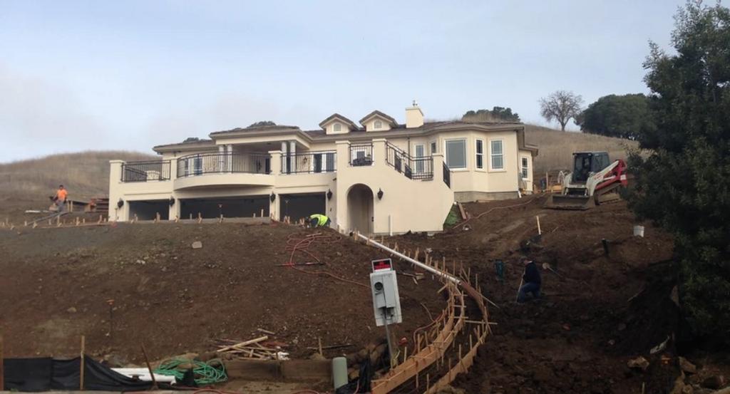 During Construction (Driveway)