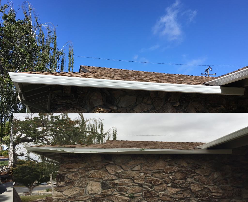 aluminum gutter repair