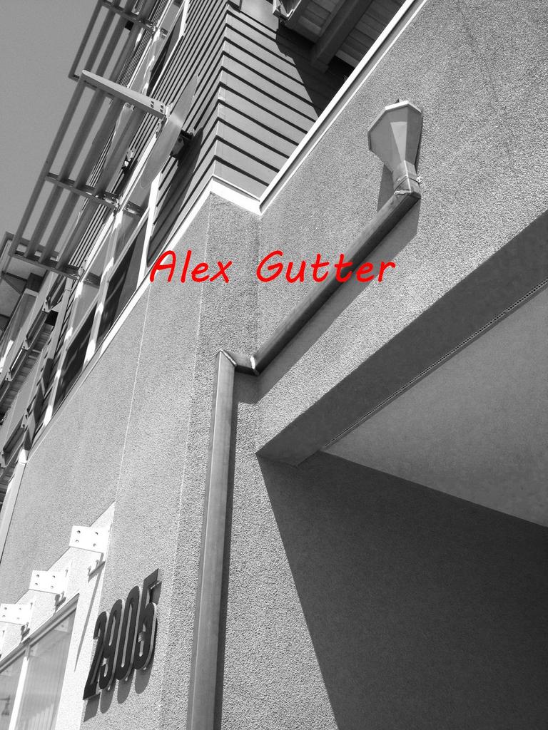 custom sheetmetal downspout