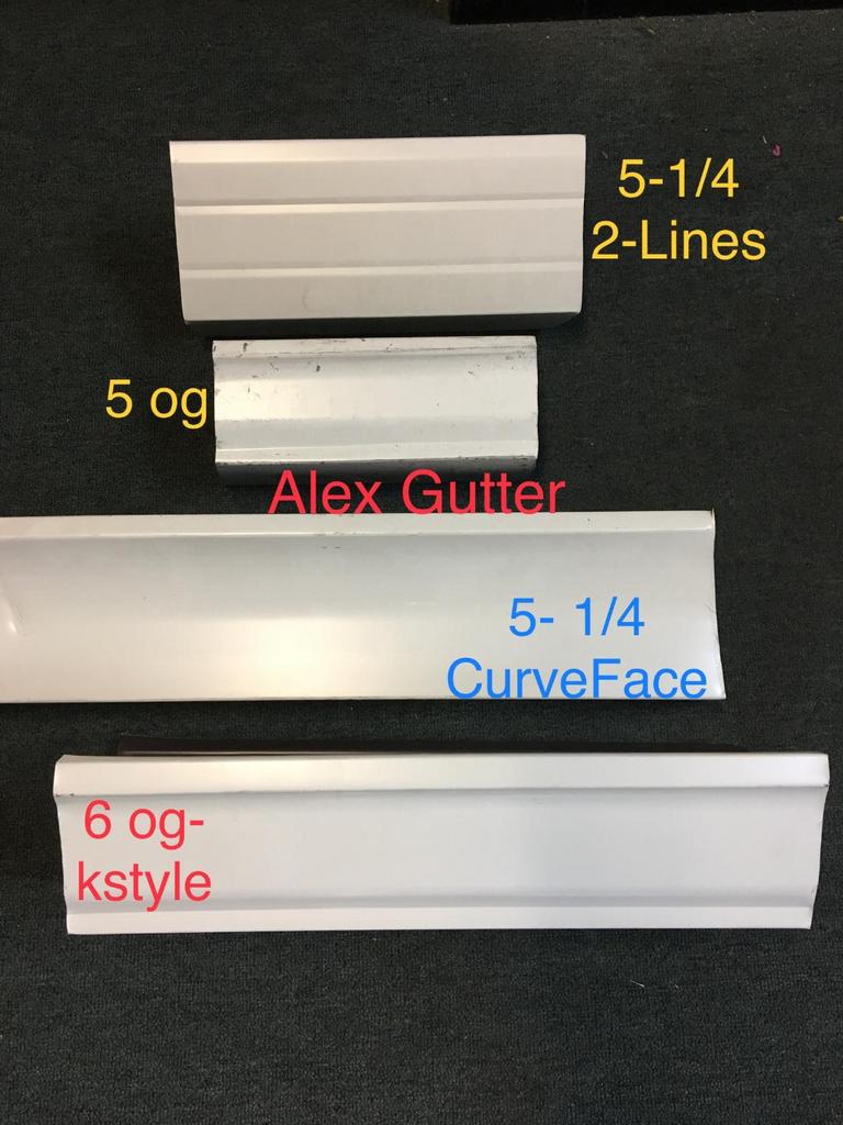 Aluminum Gutter Styles