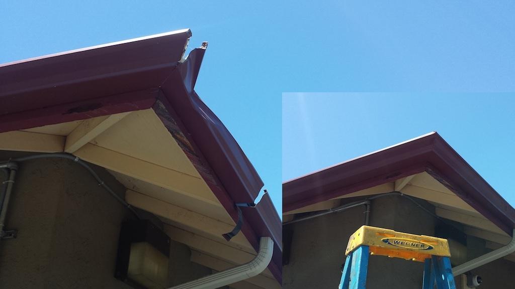 5og aluminum gutter repair