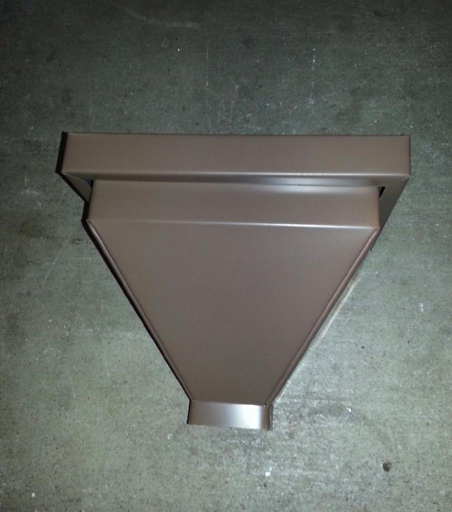 Standard Aluminum Leader Head Scupper