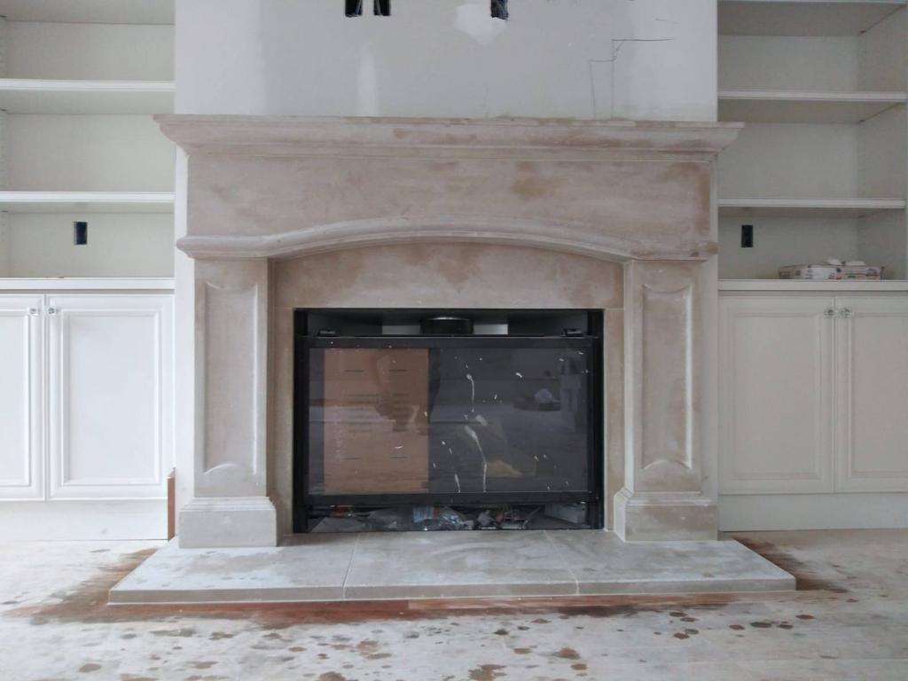  CAST STONE MANTELS