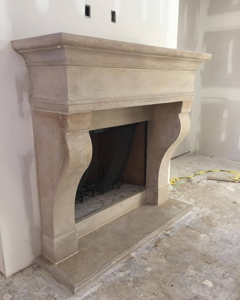  CAST STONE MANTELS