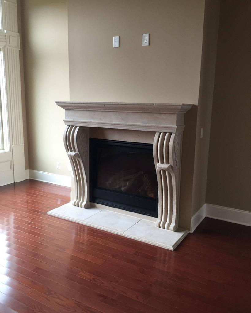  CAST STONE MANTELS