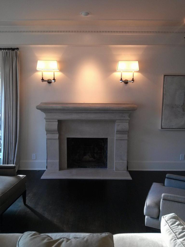  CAST STONE MANTELS