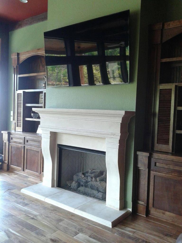  CAST STONE MANTELS