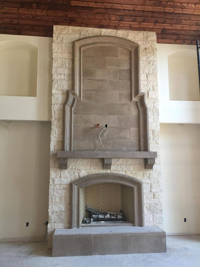  CAST STONE MANTELS