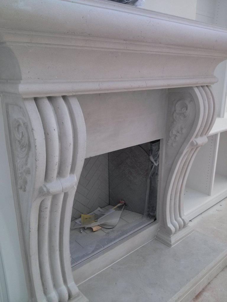  CAST STONE MANTELS