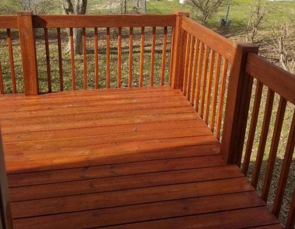 DECK STAINING