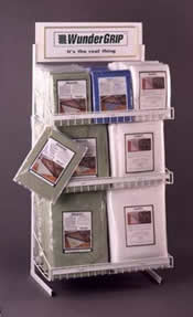 rug pads on a rack rug pads on a rack
