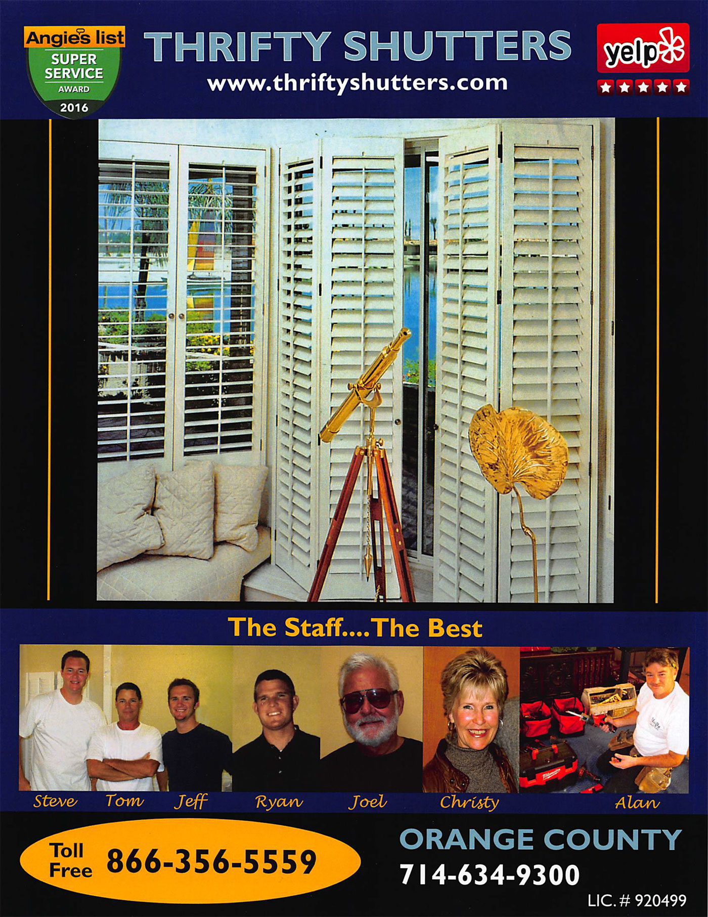 thrifty's shutters flyer thrifty's shutters flyer