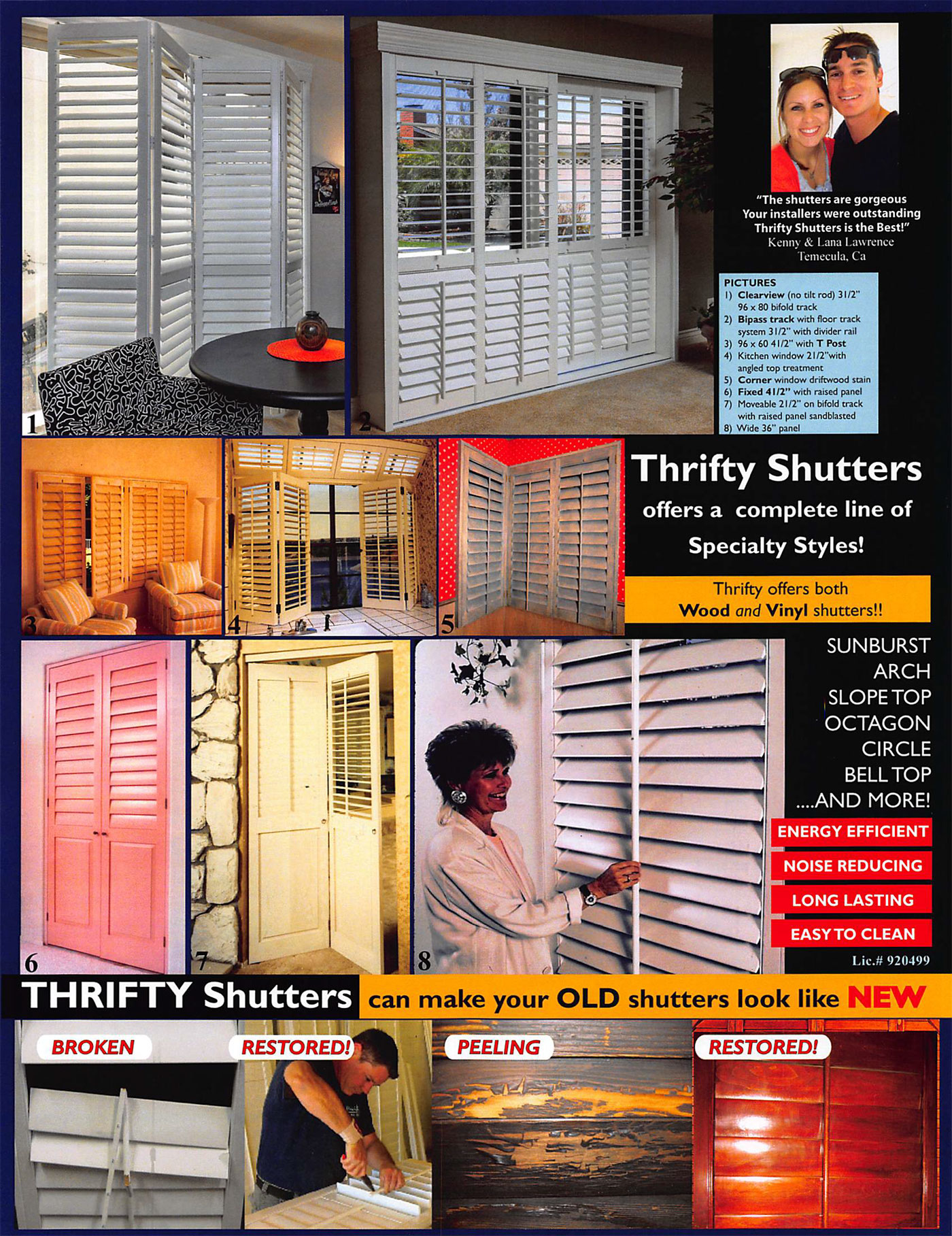 thrifty's shutters flyer thrifty's shutters flyer