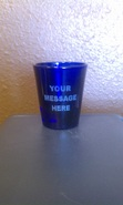 Cobalt Blue Shot Glass Cobalt Blue Shot Glass