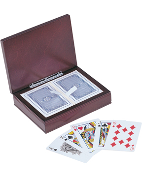 Rosewood Play Card Box Rosewood Play Card Box