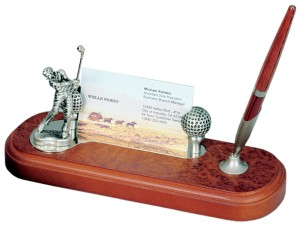Golfer's Desk Set Golfer's Desk Set