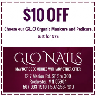 GLO Organic Manicure and Pedicure